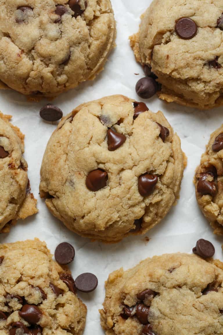 Vegan Chocolate Chip Cookies - Organically Addison