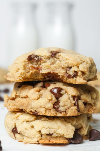 Vegan Chocolate Chip Cookies - Organically Addison