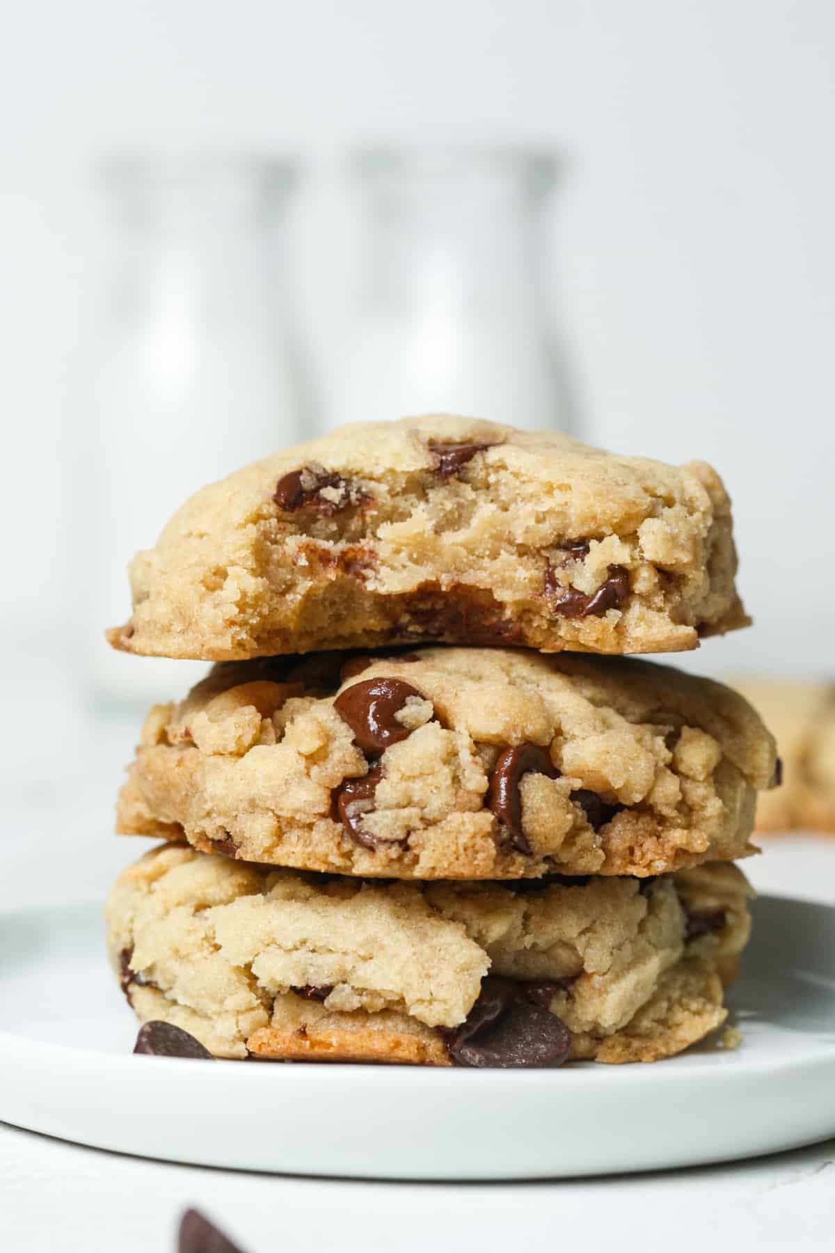 Vegan Chocolate Chip Cookies - Organically Addison