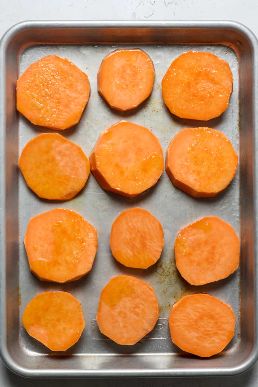 Baked Sweet Potato Slices Organically Addison