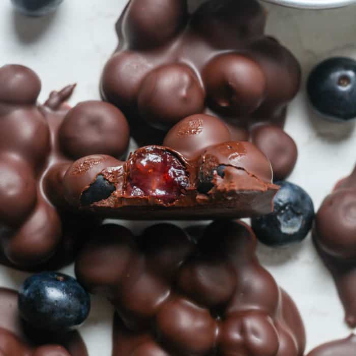 Chocolate Covered Blueberries Organically Addison