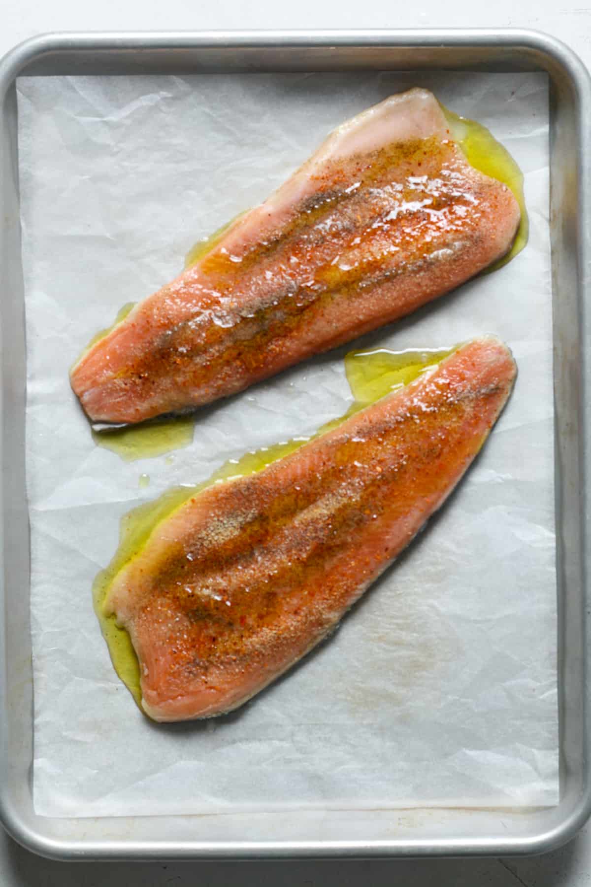 Rainbow Trout Recipe Organically Addison