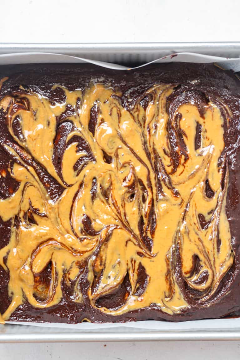 Chocolate Peanut Butter Brownies Organically Addison