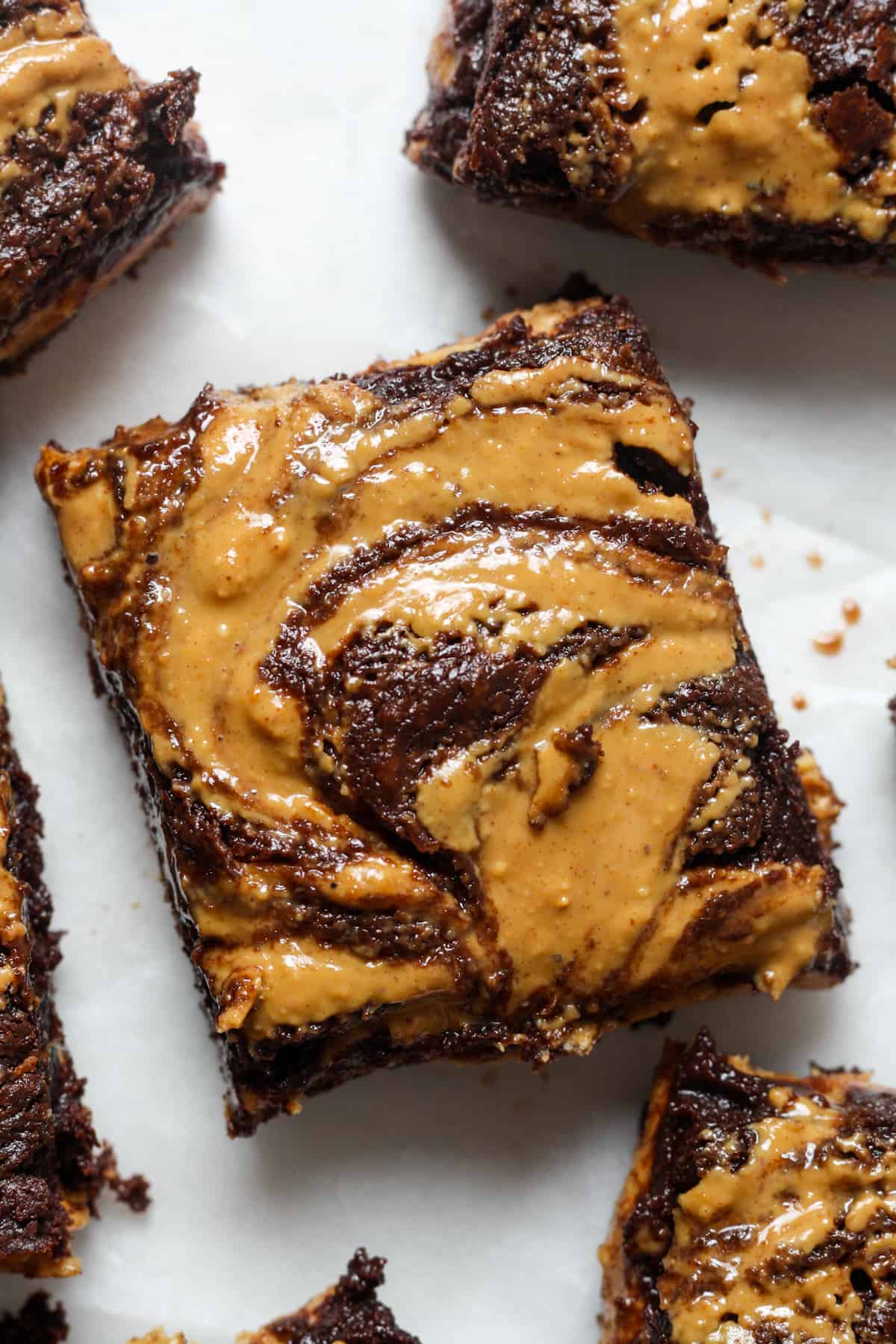 Chocolate Peanut Butter Brownies Organically Addison