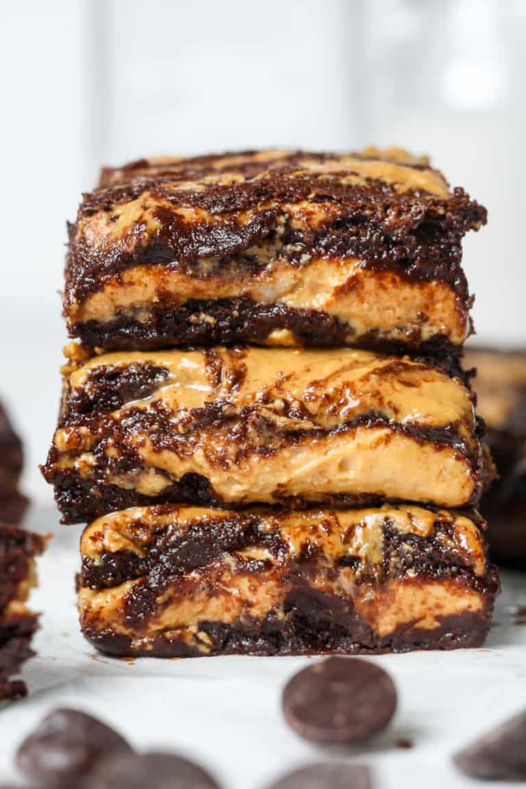 Chocolate Peanut Butter Brownies Organically Addison