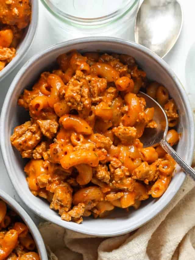 Healthy Hamburger Helper Recipe Story - Organically Addison