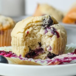 Gluten free blueberry muffins.