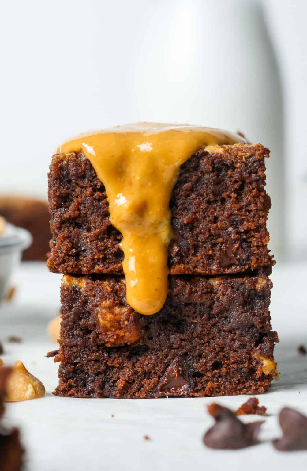 Peanut Butter Swirl Brownies Organically Addison