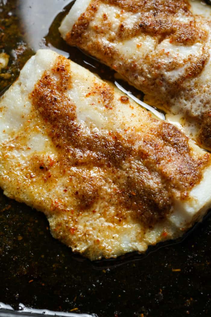 Baked cod fish recipe.
