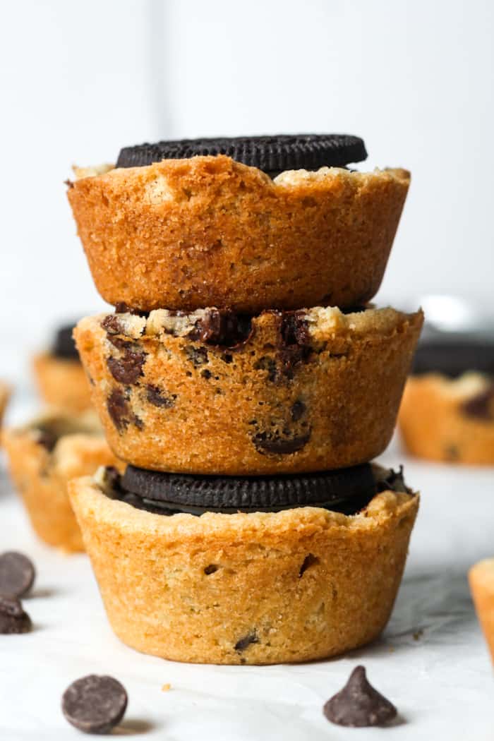 Oreo cookie cups.