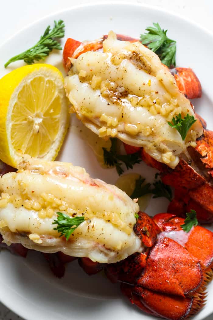 Lobster tail recipe.