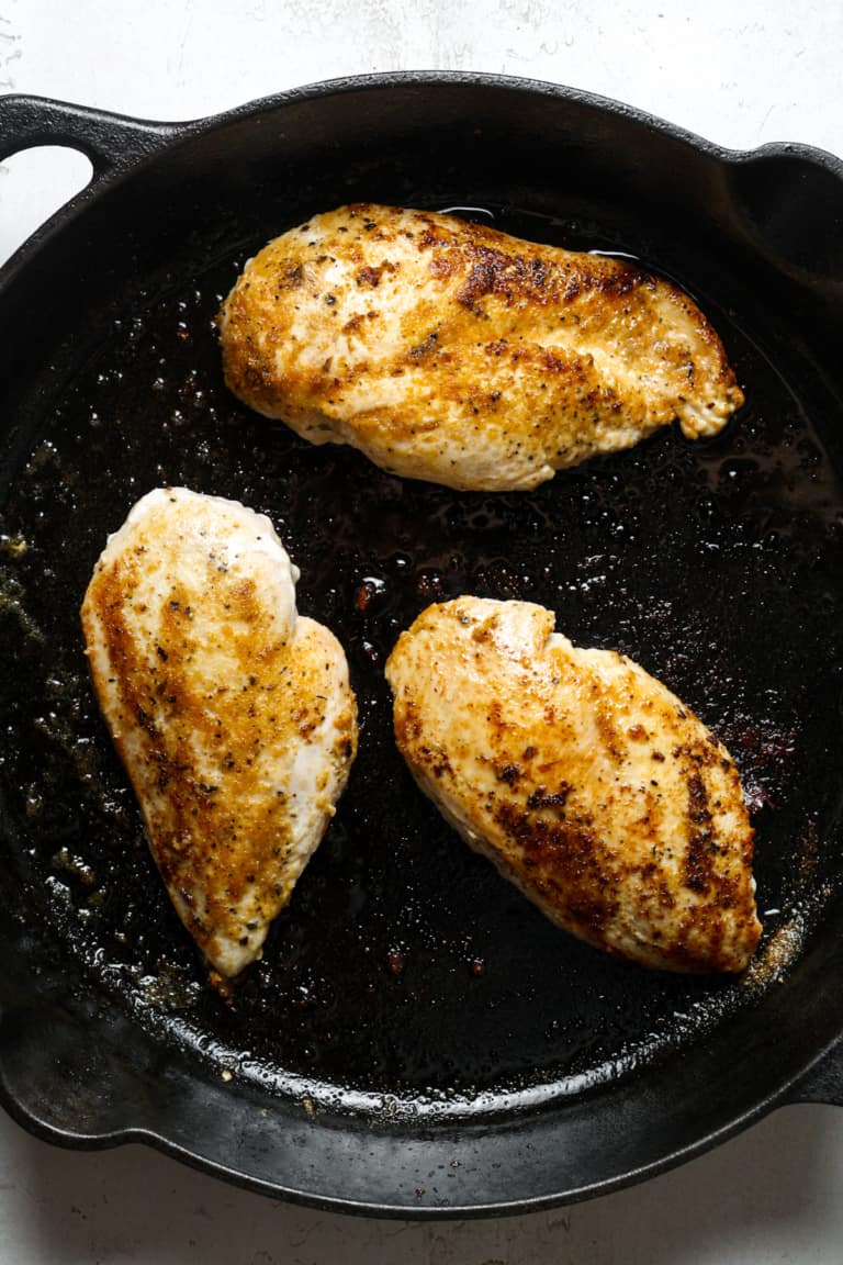 Cast Iron Skillet Chicken Breast Organically Addison
