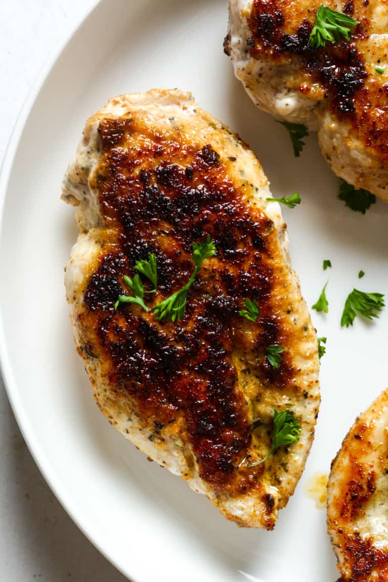 Cast Iron Skillet Chicken Breast - Organically Addison