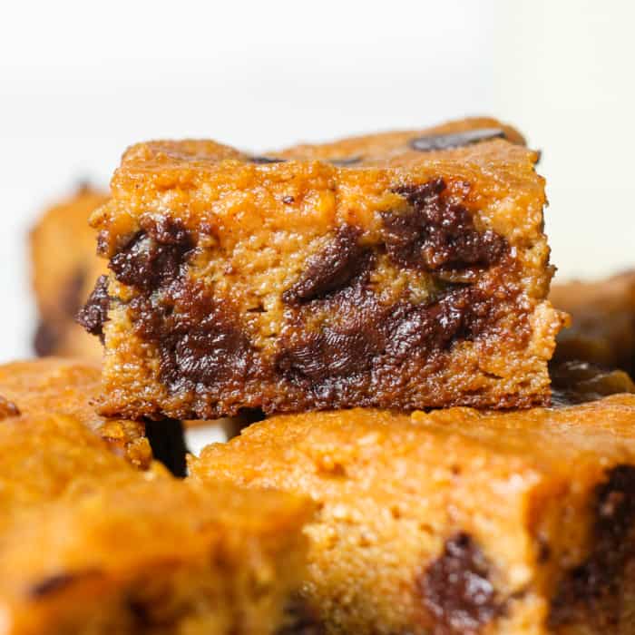 Healthy Pumpkin Bars Organically Addison