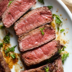 Top sirloin steak recipe.