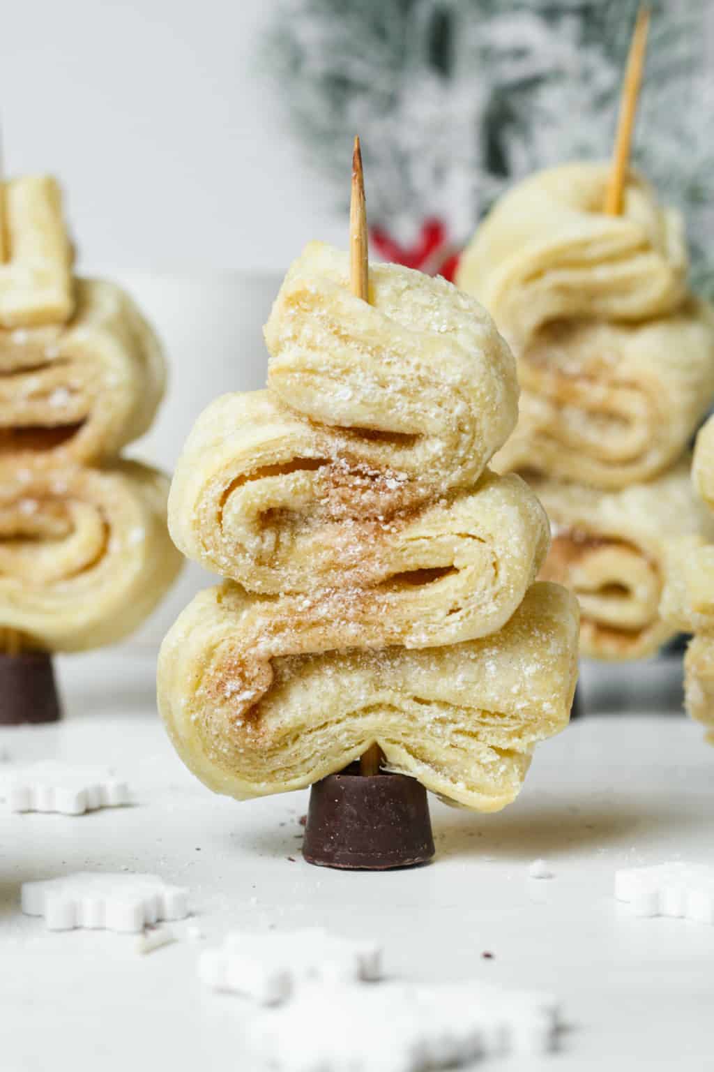 Puff Pastry Christmas Tree Organically Addison
