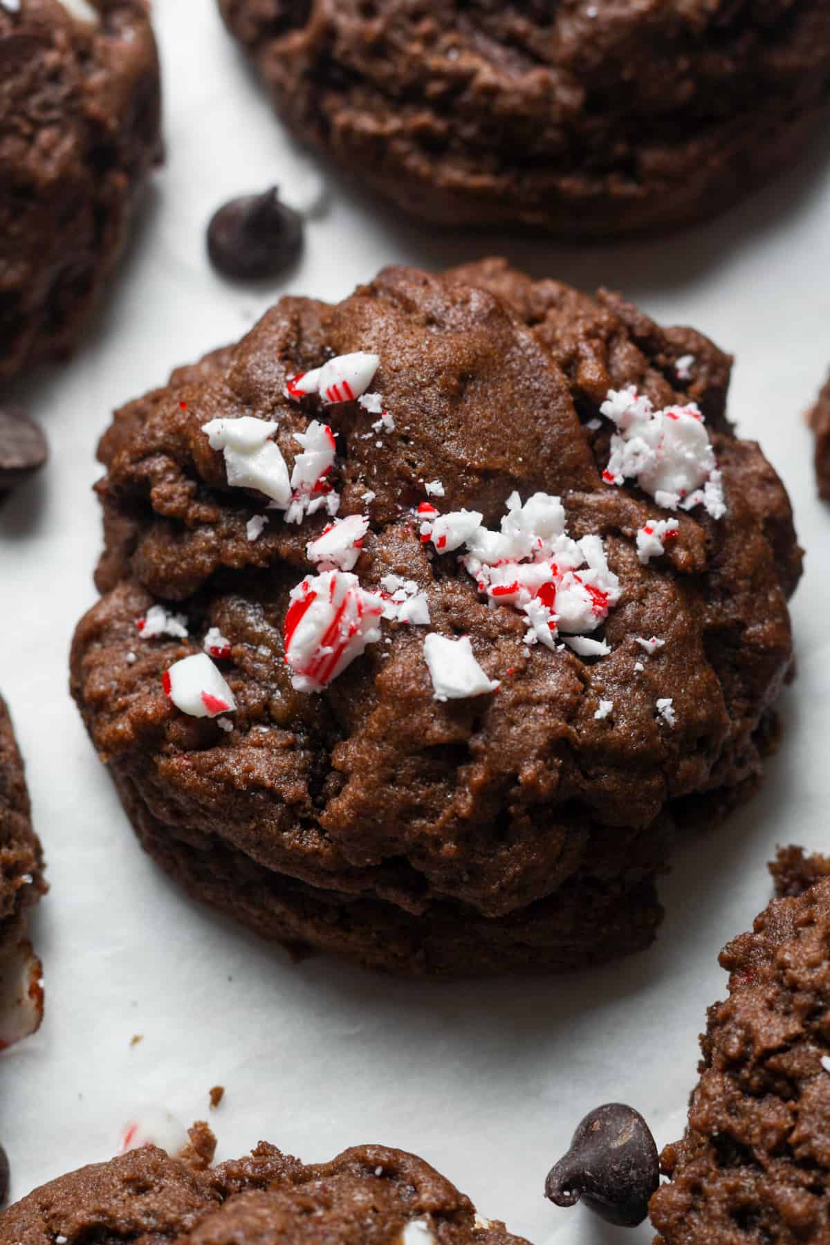 Chocolate Peppermint Cookies