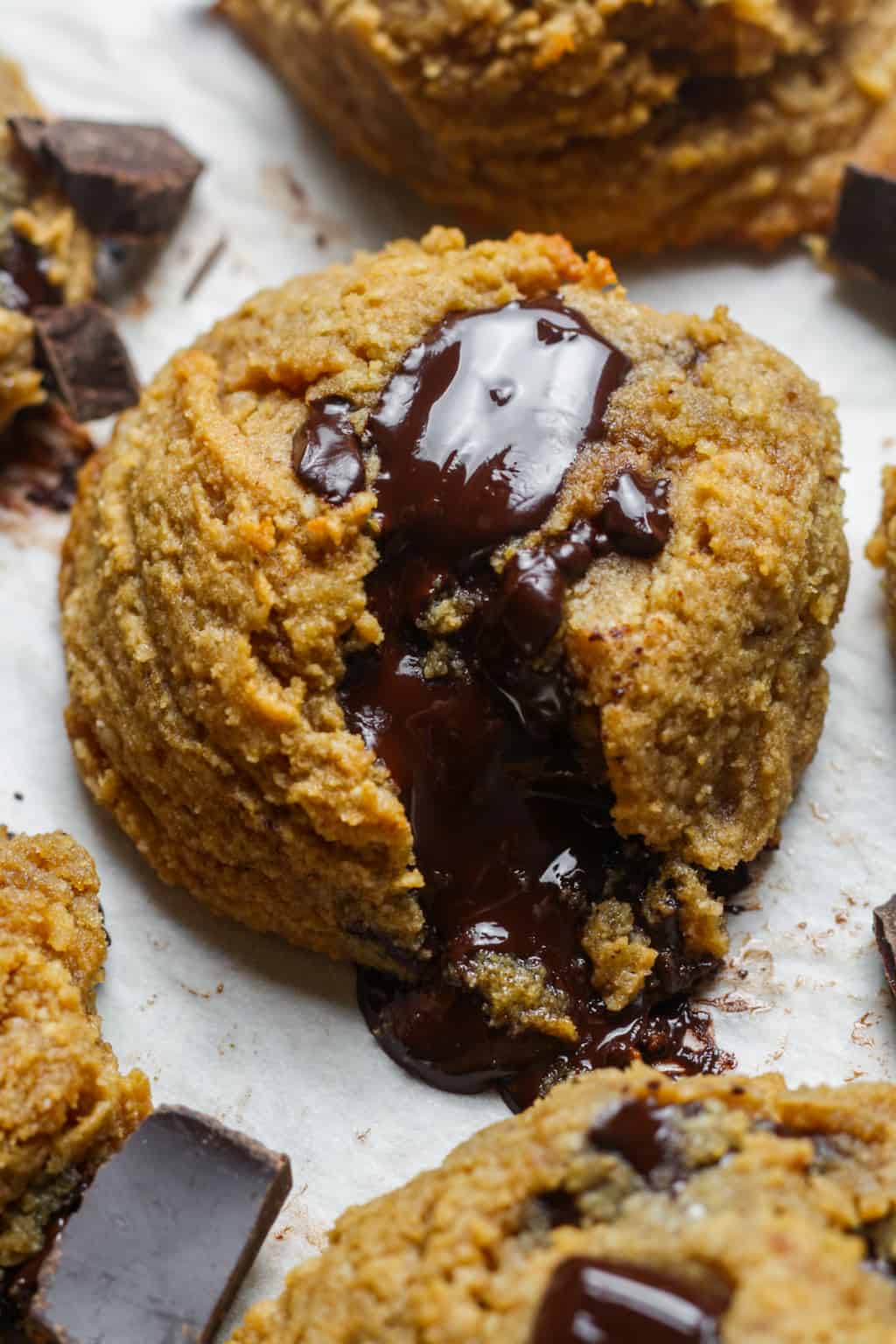 Healthy Chocolate Chip Cookies - Organically Addison