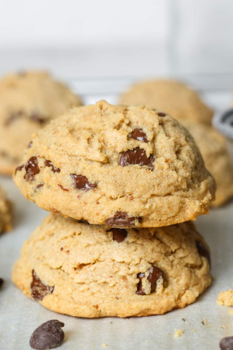 Peanut Butter Chocolate Chip Cookies - Organically Addison