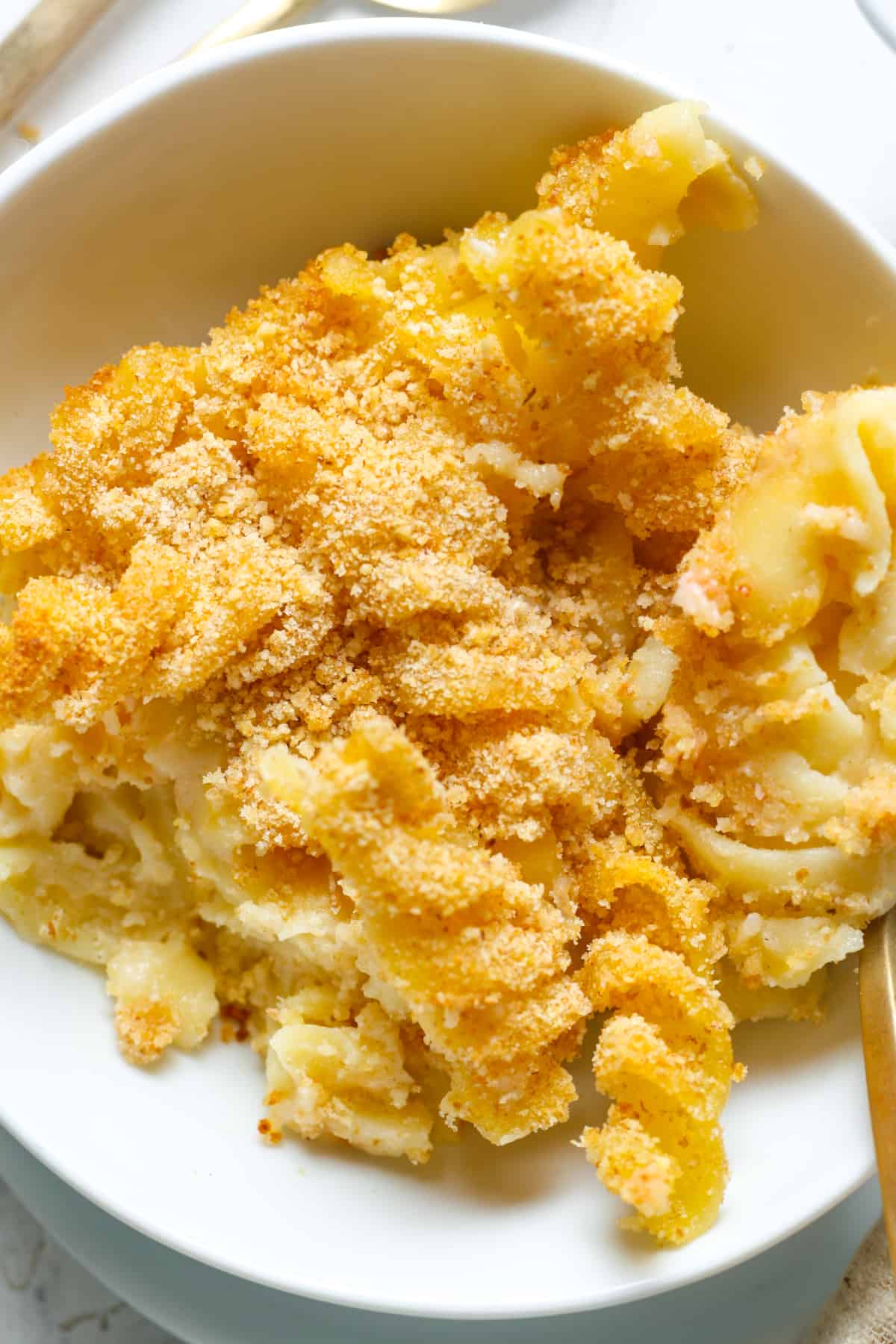 Gluten-Free Mac & Cheese - Photo from The Brutal Poodle