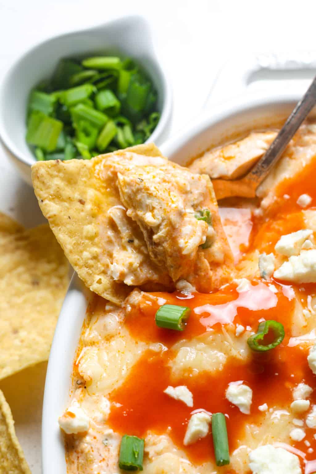 Healthy Buffalo Chicken Dip Organically Addison