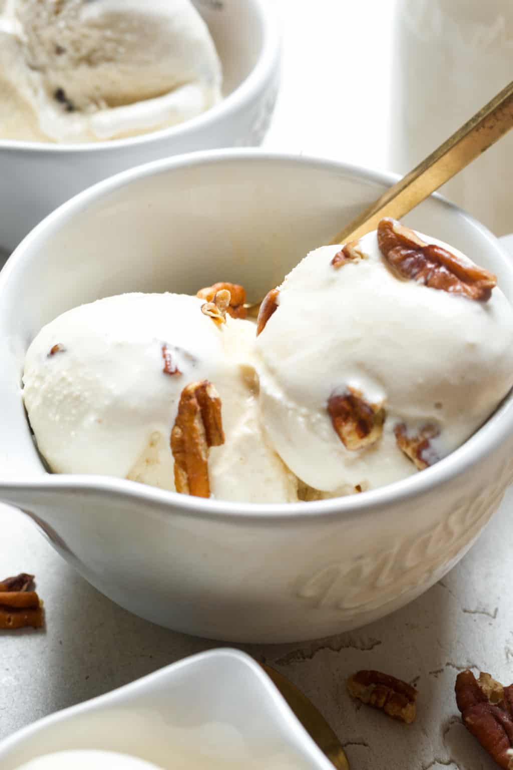 Butter pecan ice cream recipe organically addison