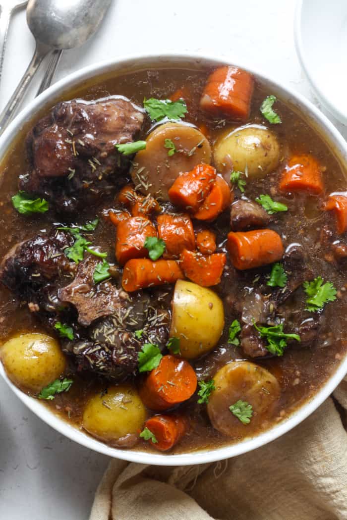 Oxtail stew recipe.