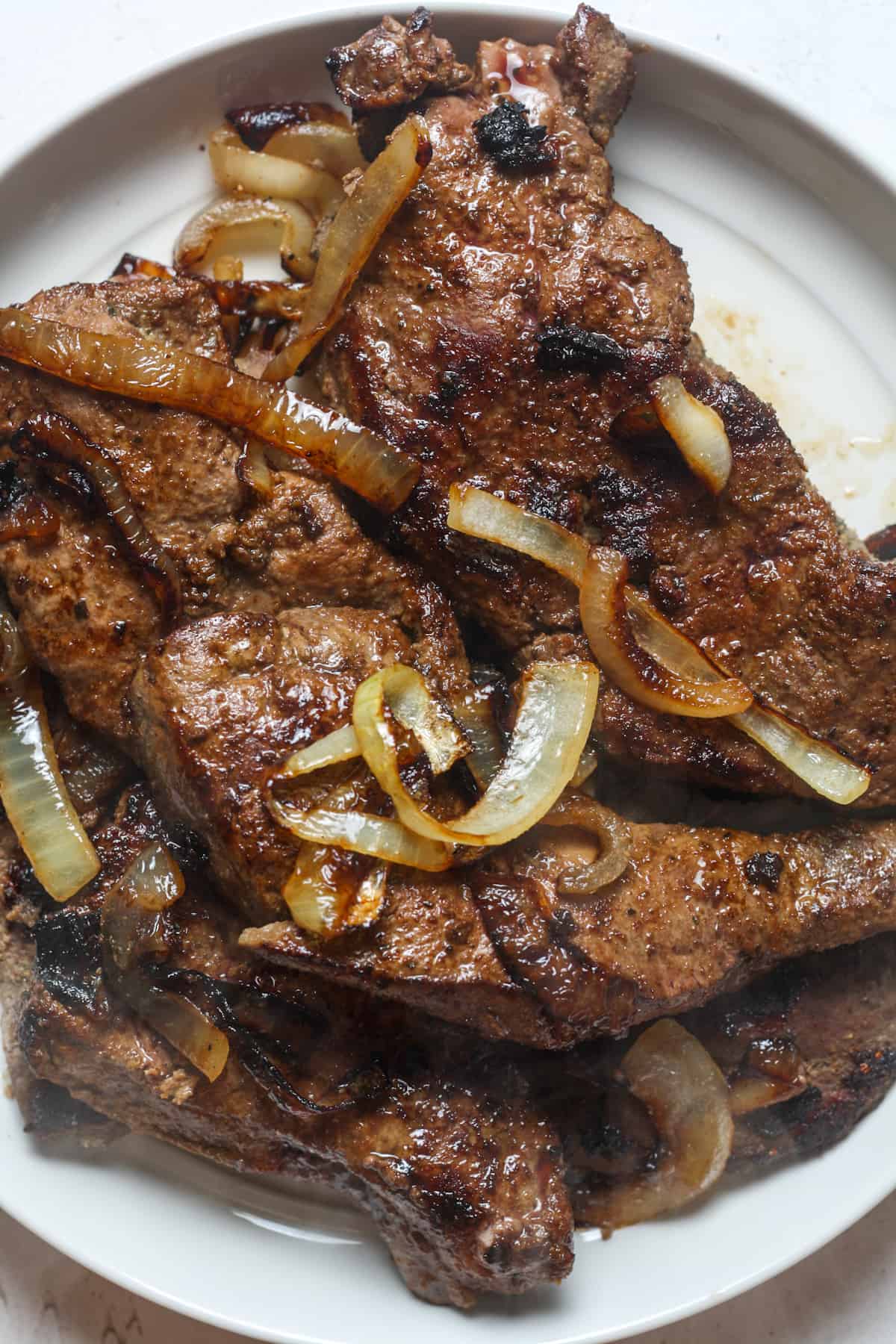 Recipe This  Slow Cooker Liver And Onions