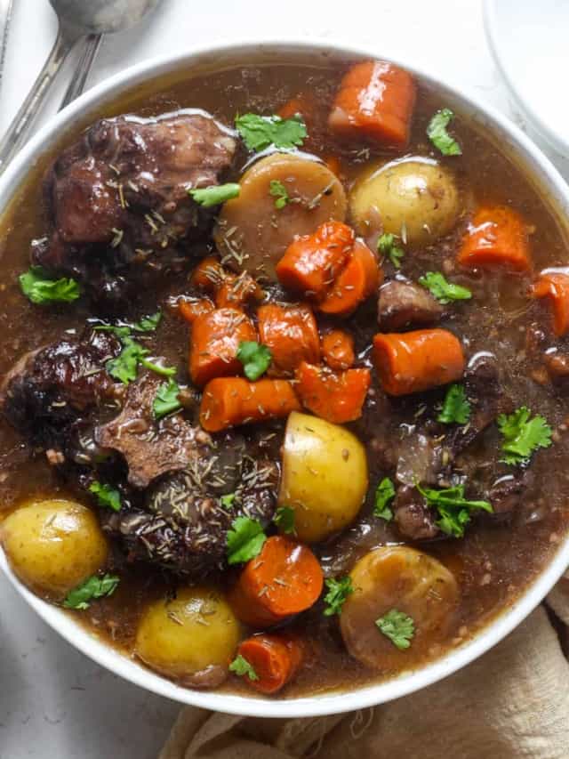 Oxtail Stew Recipe Story - Organically Addison