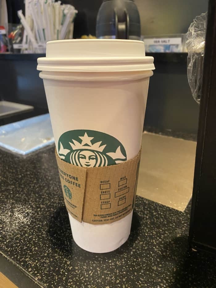 starbucks coffee menu