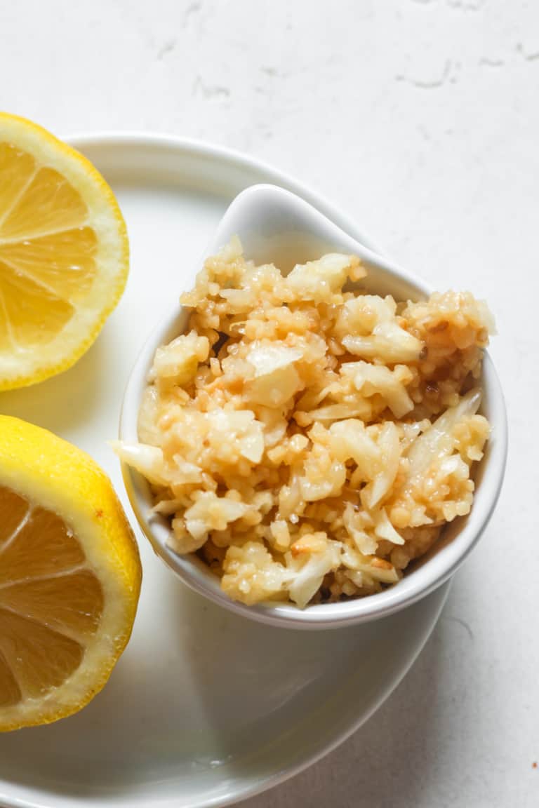 Minced Garlic How to Mince Garlic Organically Addison