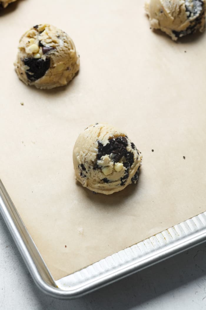 Oreo cookie dough balls.