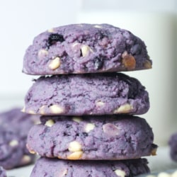 Blueberry cookies.