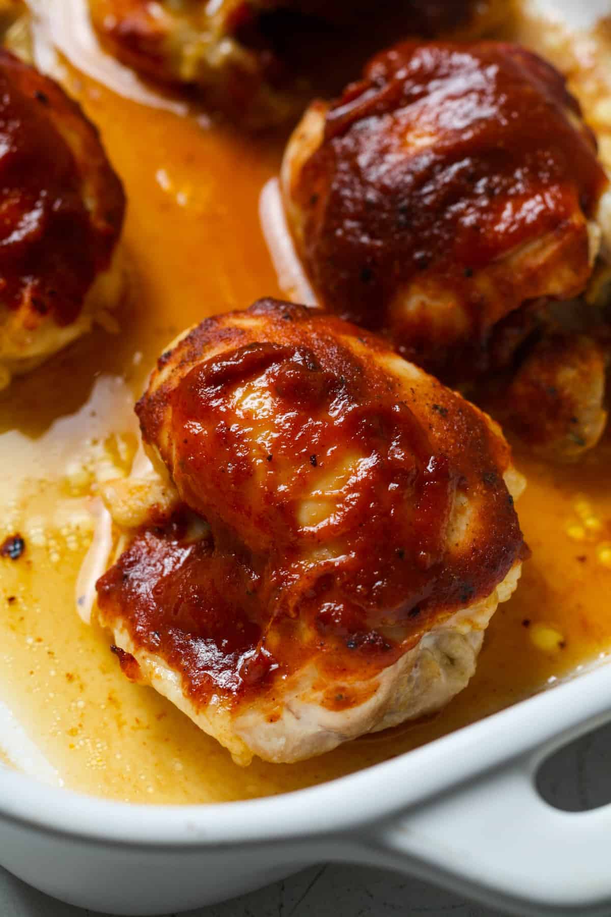 BBQ Chicken Thighs - Organically Addison