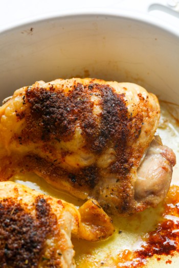 Baked Chicken Thighs - Organically Addison