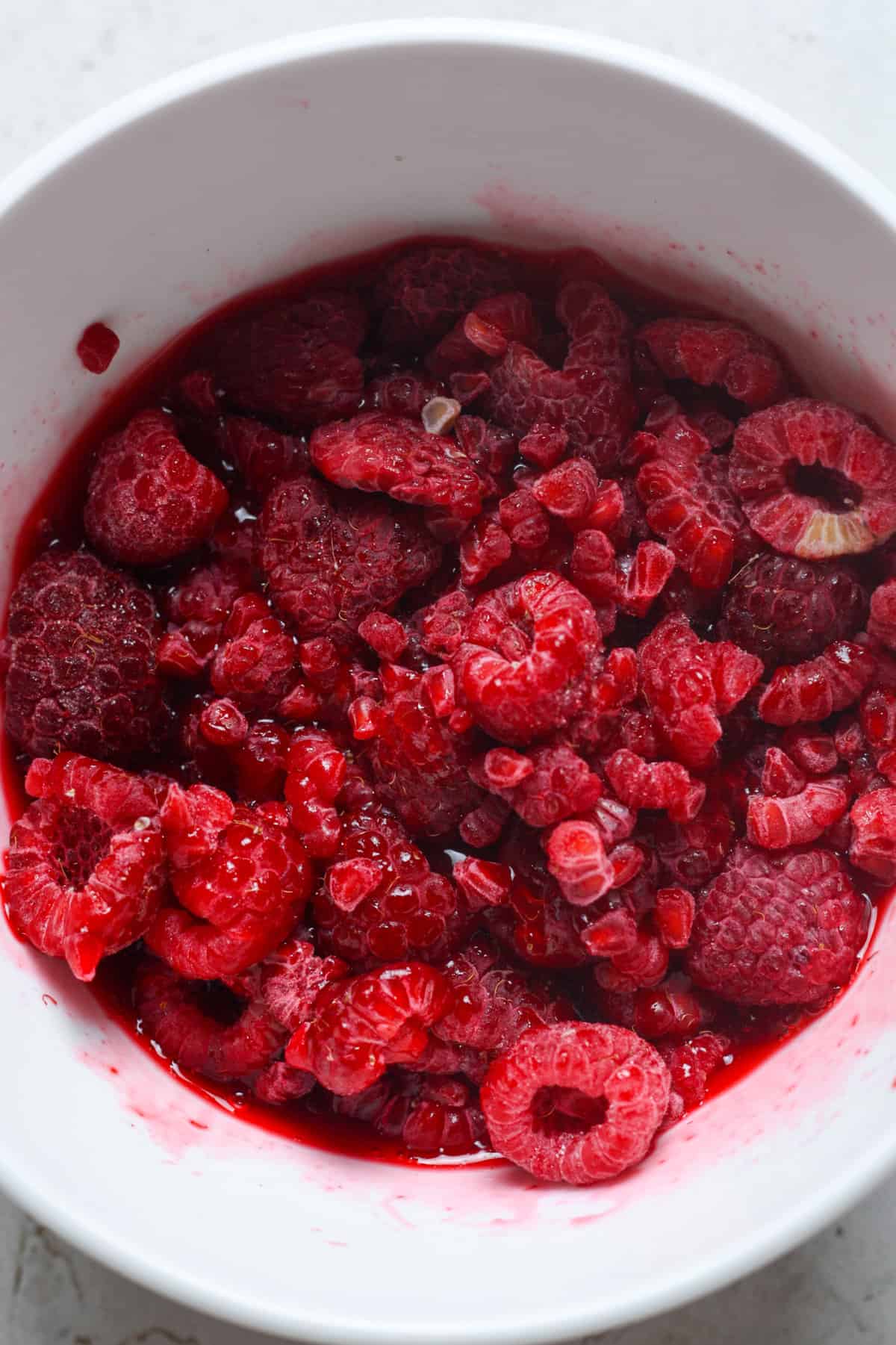 Thawed Rasberries Raspberry Cookies - Organically Addison