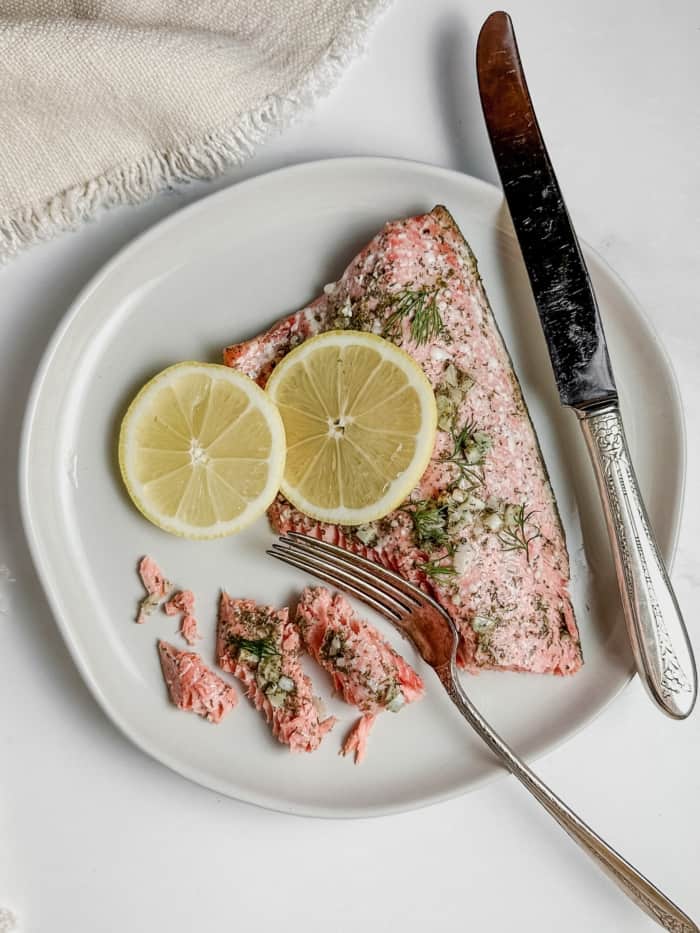 Sockeye salmon recipe.