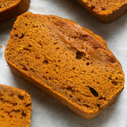 Pumpkin bread Stock Photo by arina-habich