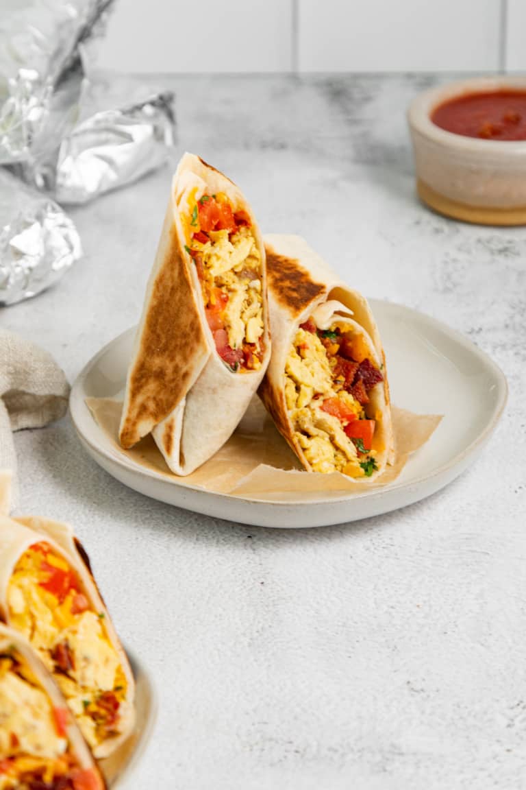 Healthy Breakfast Burritos - Organically Addison