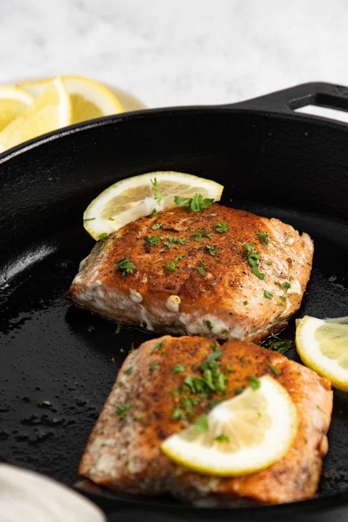 Cast Iron Salmon - Organically Addison