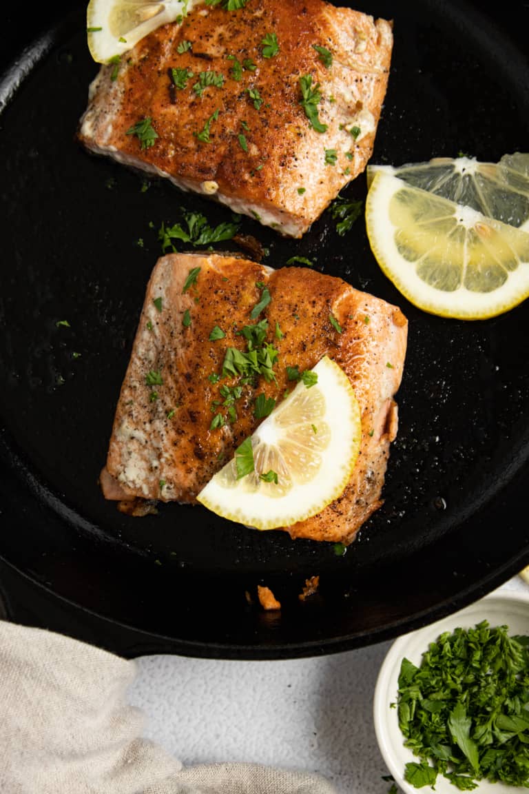 Cast Iron Salmon Organically Addison