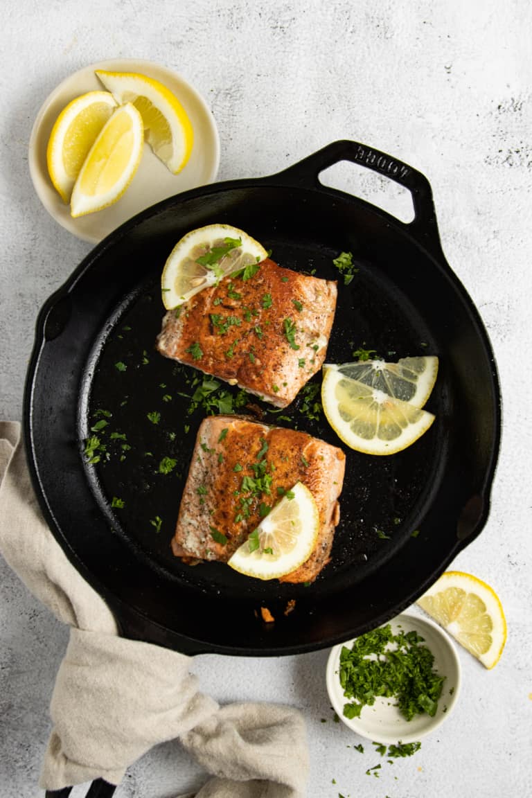 Cast Iron Salmon - Organically Addison