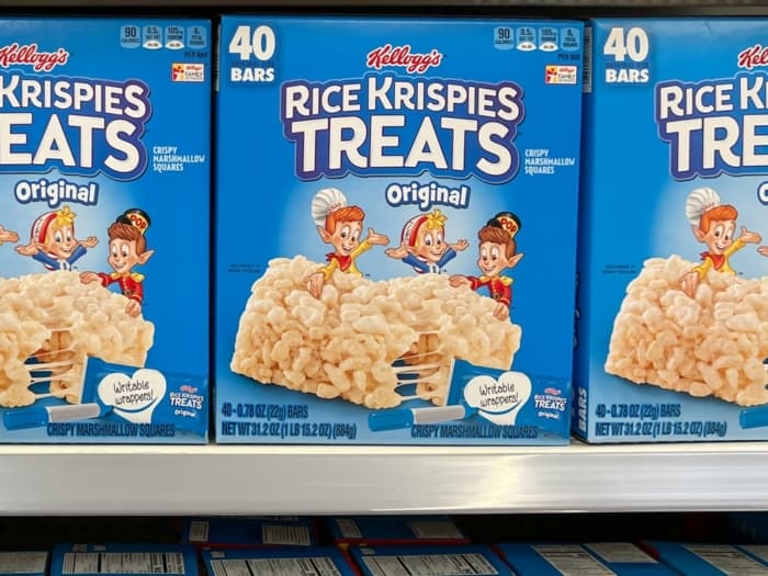 Rice krispie treats.