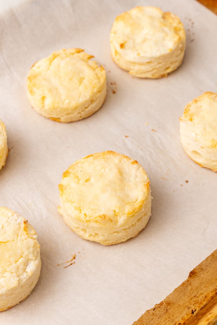 Baked biscuits.