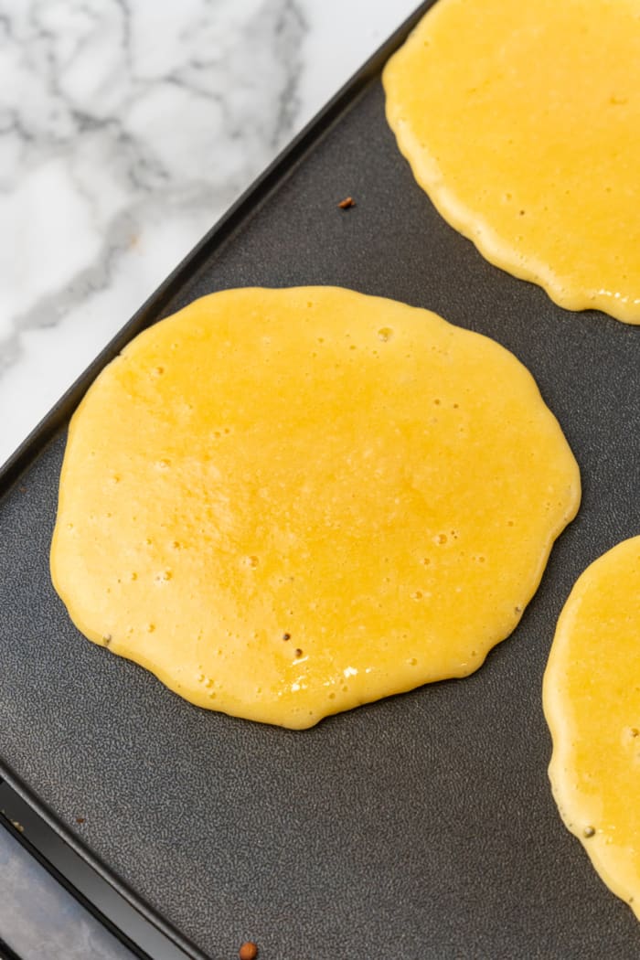 Low carb pancake batter.