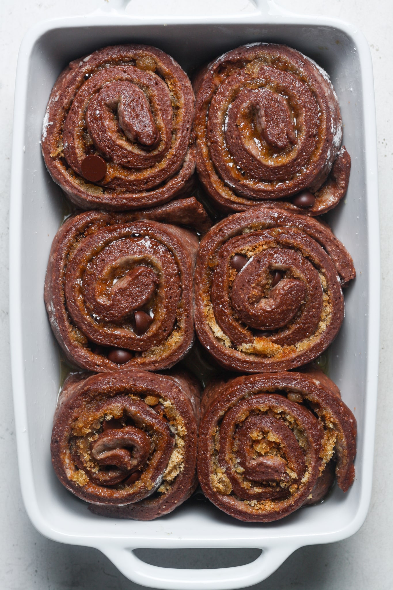 Chocolate Cinnamon Rolls Organically Addison