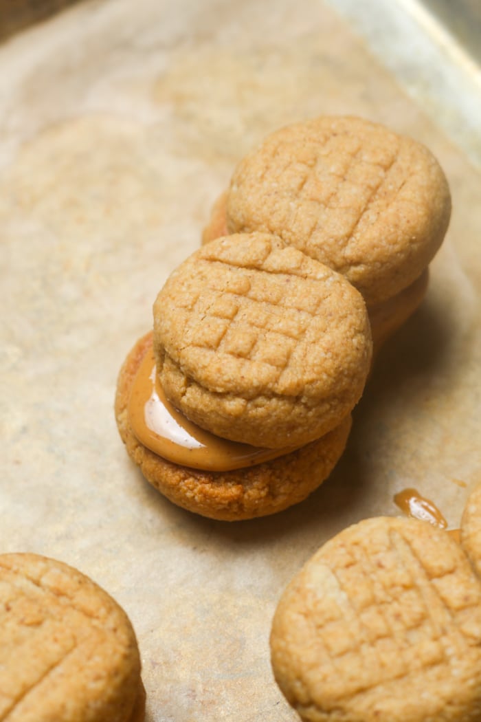 Peanut butter criss cross cookies.