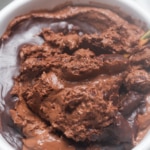 Protein chocolate mousse.