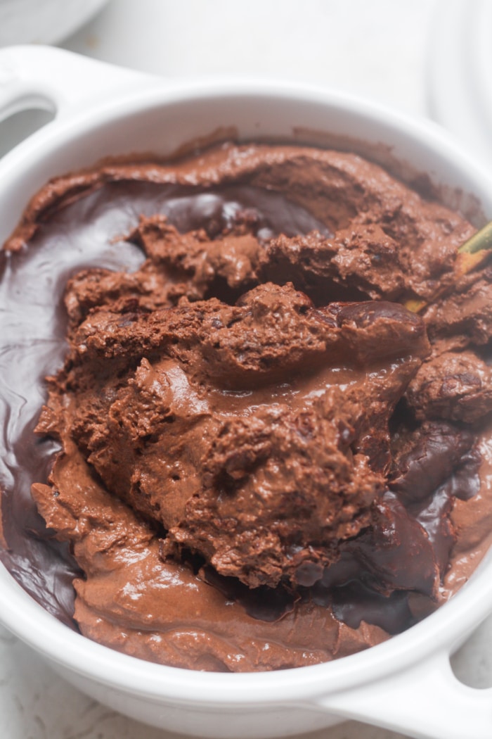 Protein chocolate mousse.