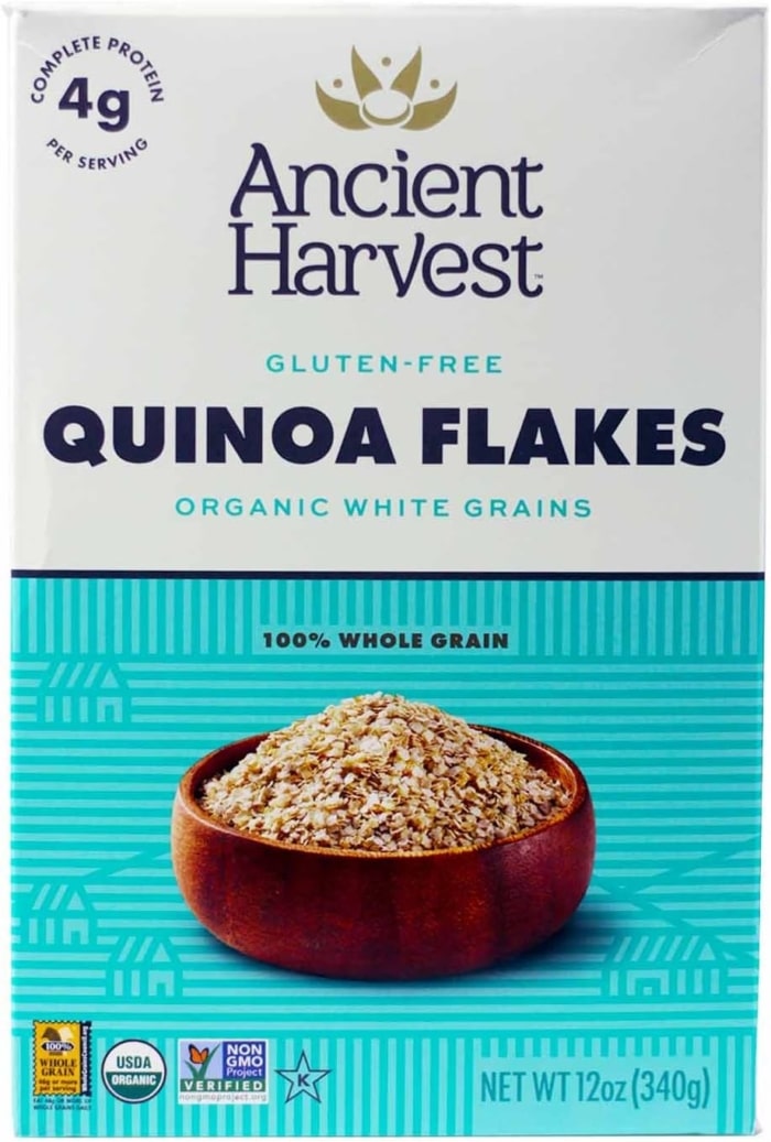 Ancient harvest quinoa flakes.
